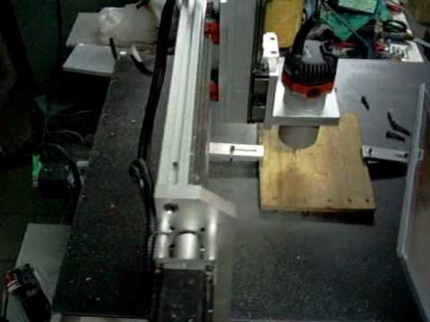 Mini fresadora cnc