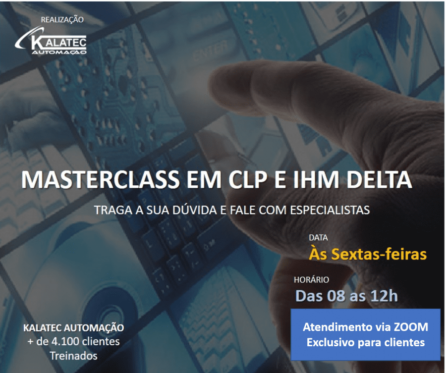 Masterclass em CLP, IHM e Servos Motores