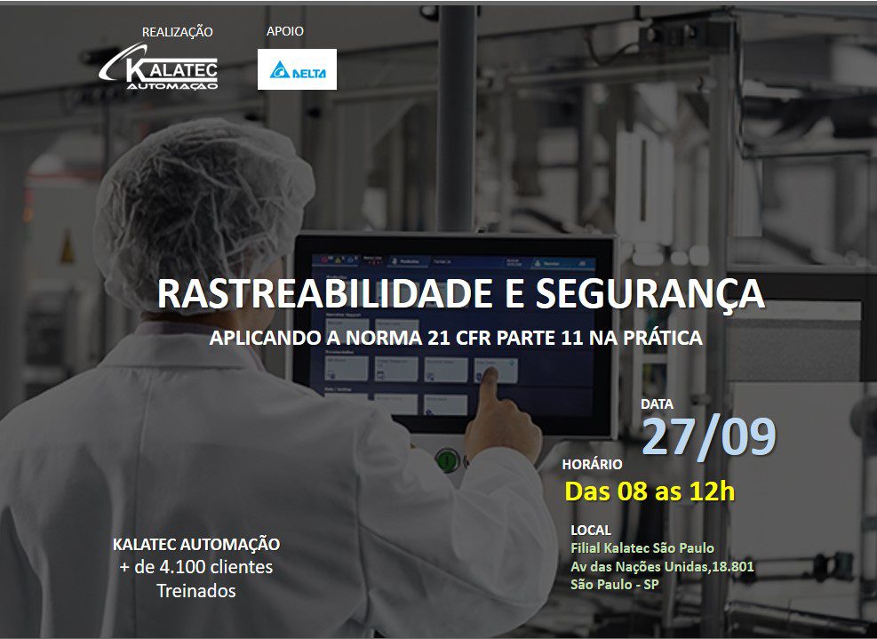 workshop rastreabilidade e seguranca