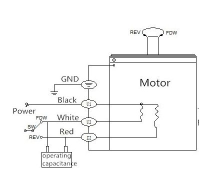 ESQUEMA DE LIGACAO MOTOR MONO SEM CONTROLADORA