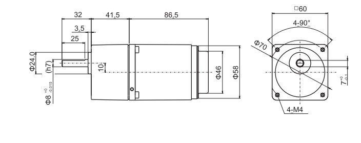 MS206-402-W com Redutor