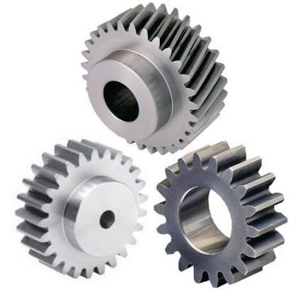 Engrenagens Dentes retor e helicoidais
