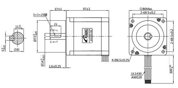 Motor de Passo 7Nm