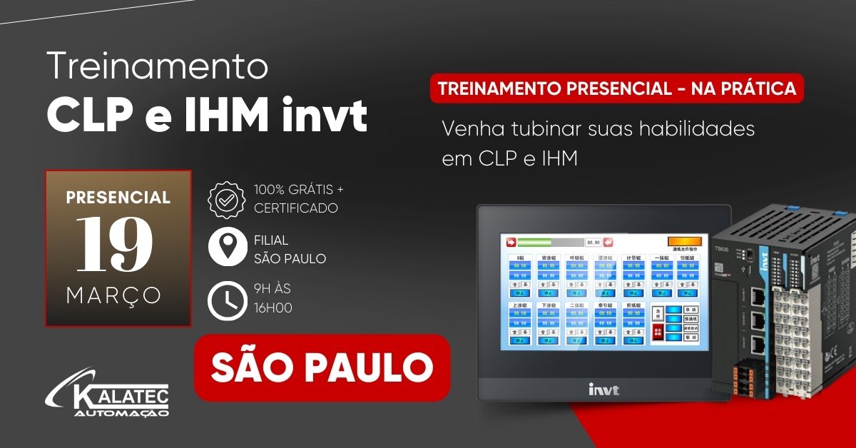 Treinamento de CLP e IHM  Presencial