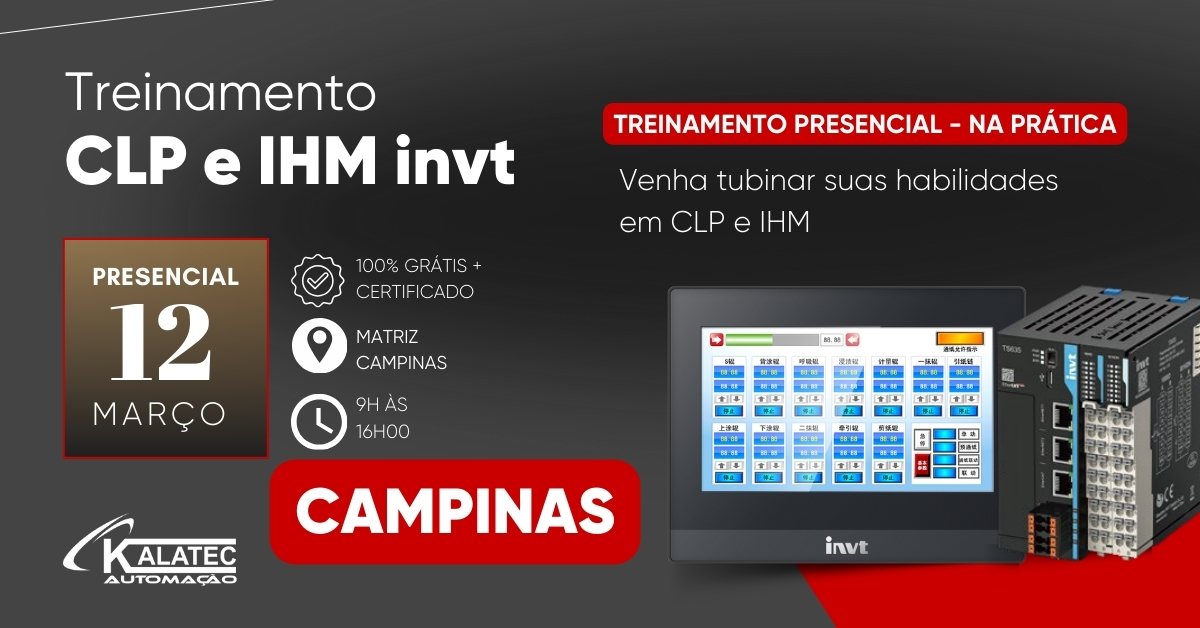 Treinamento Presencial de CLP em Campinas | Kalatec