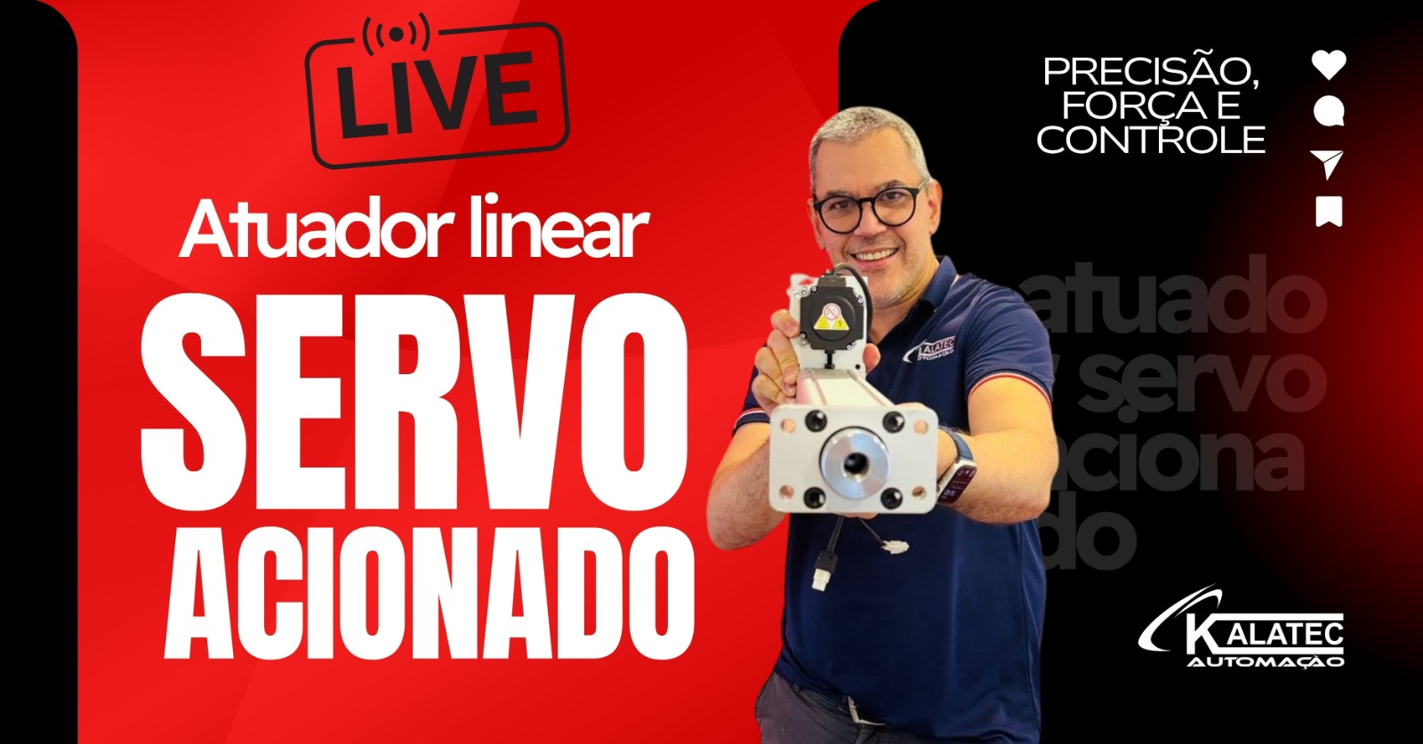 Servo em Ação: veja na prática como aplicar servo motores em sistemas de movimento linear